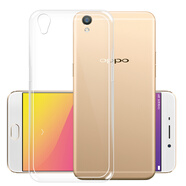 拓蒙 OPPO R9手機(jī)透明殼全包防摔保護(hù)套 適用于R9M/R9tm/R9T/r9km 全包防摔透明殼*單殼