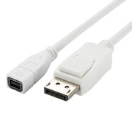 京像（JICHIA） dp轉minidp母displaypor顯示器轉接線(xiàn)MC007一體機適用于蘋(píng)果