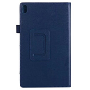 驀越 保護(hù)套適合于聯(lián)想TAB4 Plus 8英寸TB-8704 F/N平板電腦皮套 深藍(lán)色