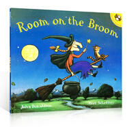英文原版書Room on the Broom 掃帚上的家名家兒童早教繪本送音頻