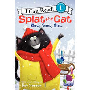 飛濺的貓  Splat the Cat: Blow_ Snow_ Blow (I Can Read !) 進口原版 英文  小學(xué)教輔
