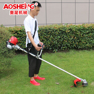 奧晟機械 CG350A四沖程汽油割草機側掛式割灌機打草機割稻機收割機