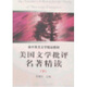 美國文學(xué)批評名著精讀（上下）
