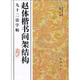 書(shū)法技法叢帖：趙體楷書(shū)間架結構九十二法字帖