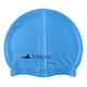 英發(fā)（YINGFA）泳帽男女通用純色顆粒硅膠防水防滑游泳帽 淺藍 均碼