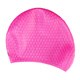 瑞和(R) 水滴帽 泡泡帽 加大舒適不肋頭 防滑顆粒 耐低溫  適合頭大長(cháng)發(fā)游泳帽 配耳塞 水滴帽(粉色)