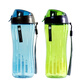 樂(lè )扣樂(lè )扣 夏季塑料水杯 便攜男女學(xué)生運動(dòng)水杯 手提喝水杯 帶掛繩 550ml(綠色+藍色)