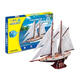 Q書(shū)架.愛(ài)拼·3D益智手工：雙桅縱帆船