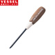 VESSEL威威防油木粉柄十字螺絲刀 No.300帶磁改錐防滑起子PH2X100mm
