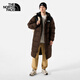 The North Face北面羽絨服男戶(hù)外700蓬鵝絨中長(cháng)款保暖外套832J 棕色/5EX XL