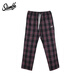 SLAMBLE春季新款黑白格子直筒衛褲男女潮流寬松百搭休閑運動(dòng)長(cháng)褲 黑灰格子 M