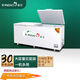 通寶（TONBAO）臥式冰柜商用大容量冷柜單用冷凍冷藏轉(zhuǎn)換柜雪糕柜茶葉柜保鮮柜頂開門銅管雪柜 BD/C-528 銅管