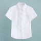 VEOX22新款jk短袖襯衫女學(xué)院風(fēng)上衣百搭日系女襯衫長(cháng)短袖校服甜美搭配 短袖襯衫 S