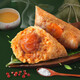 知味觀(guān)中華老字號蛋黃鮮肉粽杭州特產(chǎn)端午嘉興粽子真空2只裝280克袋裝 蛋黃大肉粽140克*2只