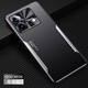 佩諾vivo iQOO Neo8手機(jī)殼V2301A保護(hù)套鏡頭全包防摔金屬磨砂硬殼直邊男女新潮款軟外殼  金屬刀鋒 黑銀色 iQOO Neo8/pro