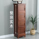 斯樸洛特實(shí)木斗柜帶門(mén)大容量收納柜家用多功能儲物柜簡(jiǎn)易書(shū)柜陽(yáng)臺角柜 35公分胡桃色兩門(mén)【現貨速發(fā)】