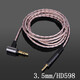 Earmax 4.4mm平衡線適用于森海塞爾HD598 HD560S HD2.30 HD620 S HD550 耳機(jī)線 3.5MM 立體聲