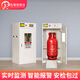 巨瑞全鋼防爆氣瓶柜安全柜氧氣乙炔鋼瓶?jì)Υ婀駥?shí)驗室氣體雙瓶煤氣罐柜 單瓶煤氣柜二代報警器白色色