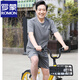 羅蒙（ROMON）運(yùn)動(dòng)套裝男士父親休閑兩件套短袖t恤短褲夏季中年老年人爸爸衣服 深灰色圓領(lǐng)套裝 XL 175/135-160斤