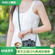 攝侶尼康z(mì)f手柄皮套nikon相機(jī)包保護(hù)套適用ZF相機(jī)套防脫手半套底座牛皮裝飾配件zf保護(hù)殼手工貼皮手柄 zf復(fù)古綠手柄款底座+墊肩牛皮肩帶