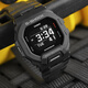 卡西歐（CASIO）G-SHOCK系列男士智能藍牙計步防水防震多功能戶(hù)外休閑運動(dòng)手表男 GBD-200-1