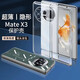 今舞 適用華為matex3手機(jī)殼全透明超薄折疊屏x5保護(hù)殼典藏版通用男女款簡(jiǎn)約防摔前后蓋pc硬殼 華為Mate X3 透明
