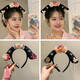 Beautiful princess格格頭飾發(fā)卡復(fù)古宮廷風(fēng)發(fā)箍?jī)和袊?guó)風(fēng)發(fā)飾女童漢服洗臉娘娘頭箍 1#蝴蝶流蘇款【圖上模特款】