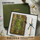 paperblanks【免費(fèi)定制賀卡】佩蘭克筆記本子摯愛之詩(shī)禮盒創(chuàng)意文具禮品日記本繽紛詩(shī)意本子情侶七夕情人節(jié)禮品 摯愛之詩(shī)（繽紛詩(shī)意+雪萊詩(shī)+禮品袋）