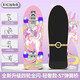 斯威（SWAY） 陸地沖浪板四輪成人滑板魚(yú)板刷街閃光代步初學(xué)者專(zhuān)業(yè)沖浪練習板 獨角獸【四輪全閃+S7彈簧橋】