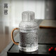高茗（gaoming）復(fù)古玻璃冷水壺耐高溫家用涼水壺杯子套裝高顏值家用水壺扎壺 2000ml 古稀涼水壺