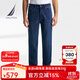 諾帝卡（NAUTICA）【商場(chǎng)同款】秋冬新款舒適保暖內里加絨牛仔褲男PO4400 海軍藍4ES 34