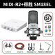 MIDIPLUS R2迷笛外置聲卡電腦手機通用網(wǎng)紅主播直播唱歌專業(yè)錄音配音套裝 迷笛R2+得勝SM18EL+一對一精調(diào)