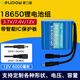 德力普（Delipow）18650鋰電池組3.7v/7.4v/12v唱戲機(jī)戶外露營(yíng)電源音響太陽能路燈監(jiān)控器噴霧器玩具車等可充電蓄電池 12V 6000毫安【5521-DC公母頭】