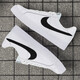 耐克（NIKE）男鞋 秋季新款COURT開拓者低幫小白鞋百搭休閑鞋輕便運動板鞋 店長推薦/小白鞋/皮面 40.5