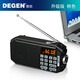 德勁（DEGEN） DE661.661B藍牙插卡U盤(pán)錄音多功能收音機音響 DE661灰色
