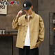 增致牛仔（zengzhi）2025秋冬新款工裝牛仔外套男潮流休閑寬松夾克男長(cháng)袖襯衫上衣服
