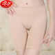 浪莎安全褲防走光女春夏三分打底褲薄款短褲腰圍1尺9-2尺4 膚色平口 1條