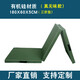 夢(mèng)多福 體操墊 兒童健身加厚折疊午睡墊學(xué)生瑜伽舞蹈練功墊仰臥起坐墊子 叁折180*60*5cm【帆布軍綠色】 有機珍珠海綿墊子