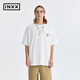 英克斯（inxx）李一桐同款 APYD潮牌基礎簡(jiǎn)約多色短袖T恤情侶休閑寬松打底衫 白色 M