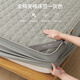 博洋（BEYOND） 博洋家紡 全棉夾棉加厚床笠席夢(mèng)思保護(hù)床罩抑菌防塵防滑可水洗 全棉夾棉床笠—灰色 180cm*200cm