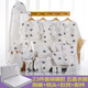 啟芽嬰兒禮盒衣服滿(mǎn)月禮物新生兒用品大全初生高檔必備剛出生的套盒送 23件套藍灰色保暖款m 59cm 新生兒（0-6個(gè)月成長(cháng)型）
