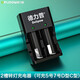 德力普（Delipow）1號充電電池 D型電池大容量5500毫安一號電池適用煤氣灶 2槽充電器