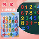 數字貼26個(gè)英文字母磁吸磁力貼強磁性親子教學(xué)磁鐵教具英語(yǔ)大小寫(xiě)卡片磁貼冰箱拼音早教黑板貼吸鐵石白板兒 數字