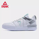 匹克態(tài)極910大三角籃球鞋男鞋秋季低幫板鞋情侶運動(dòng)鞋防滑耐磨休閑鞋 大白【男款】 40