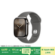 Apple/蘋(píng)果 Watch Series 10 智能手表GPS+蜂窩款42毫米原色鈦金屬表殼巖灰色運動(dòng)型表帶S/M MWXU3CH/B