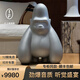 IFSPEAKER DAVID大衛(wèi)猿音響家用無(wú)線藍(lán)牙音箱高保真HIFI低音炮 啞光銀-大猩猩音箱
