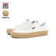 VISION STREET WEAR 官方 FLAT TOP經典復古多色低幫翻毛皮帆布滑板鞋男女百搭多色 米白色 44