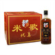米歌干黃精釀黃酒米酒滴滴香濃109陳黃酒南通特產(chǎn) 米歌優(yōu)美 700ml*8瓶【11度】