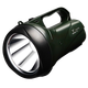 雅格（YAGE）LED強光手提燈充電手電筒防水應急戶(hù)外安保巡邏遠射探照燈大功率 經(jīng)典5710普及款