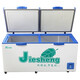 捷盛（JS）臥式全冷凍冷藏冰柜大型商用超大冰柜300升以上大型單冷凍冰柜家用大容積冷柜四門(mén)大容量冰箱 999L數顯全銅管(電子溫控-25℃）